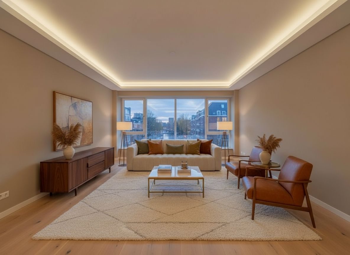 Stadtapartment mit Panoramafenster — Hotel-Chic
