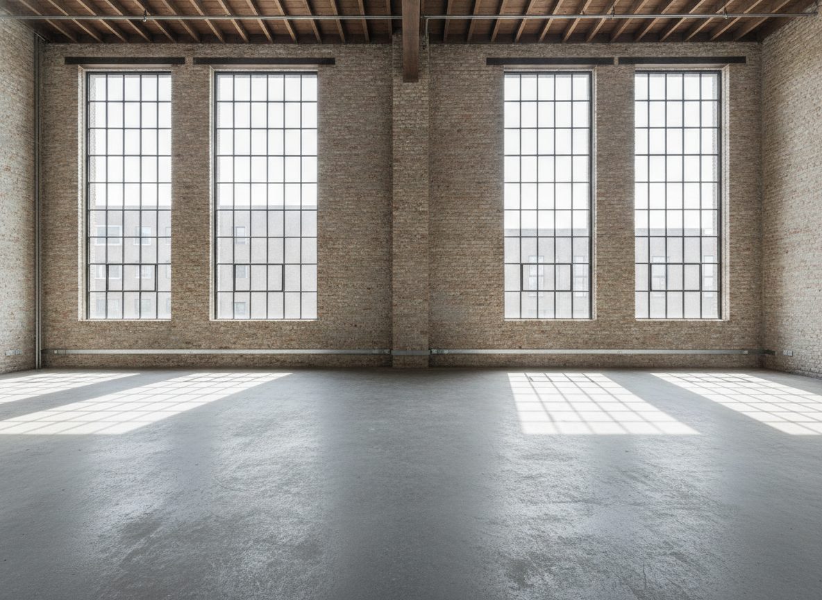 Speicherloft vor dem virtuellen Home Staging (Beispielraum)