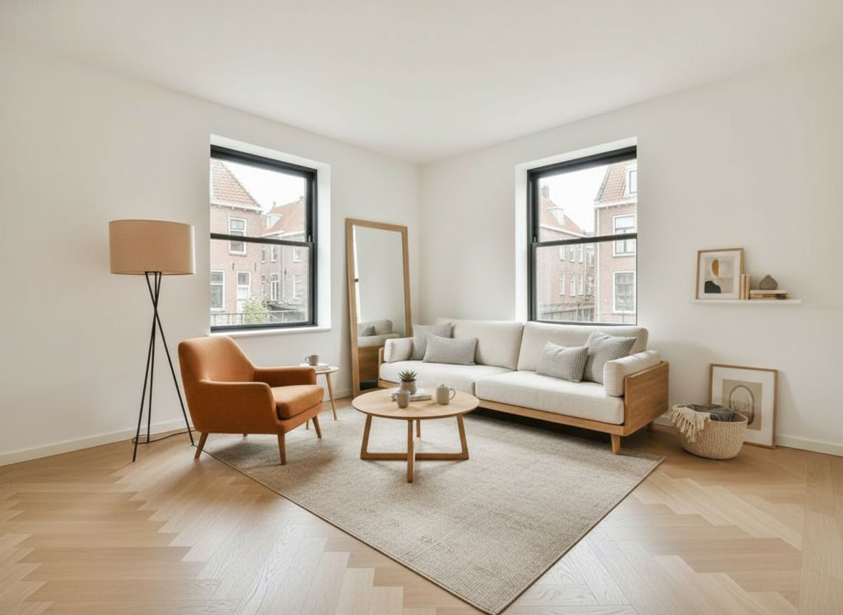 saniertes Eckapartment — Skandinavisch